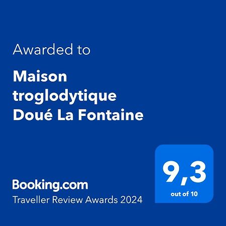 Maison Troglodytique Doue La Fontaine Екстер'єр фото