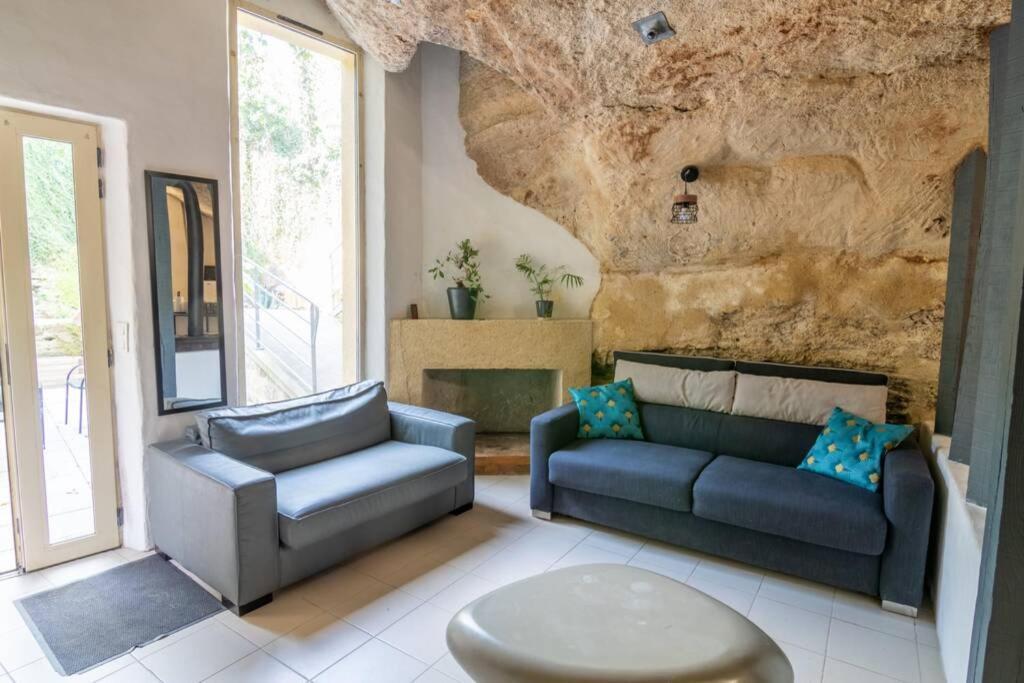Maison Troglodytique Doue La Fontaine Екстер'єр фото