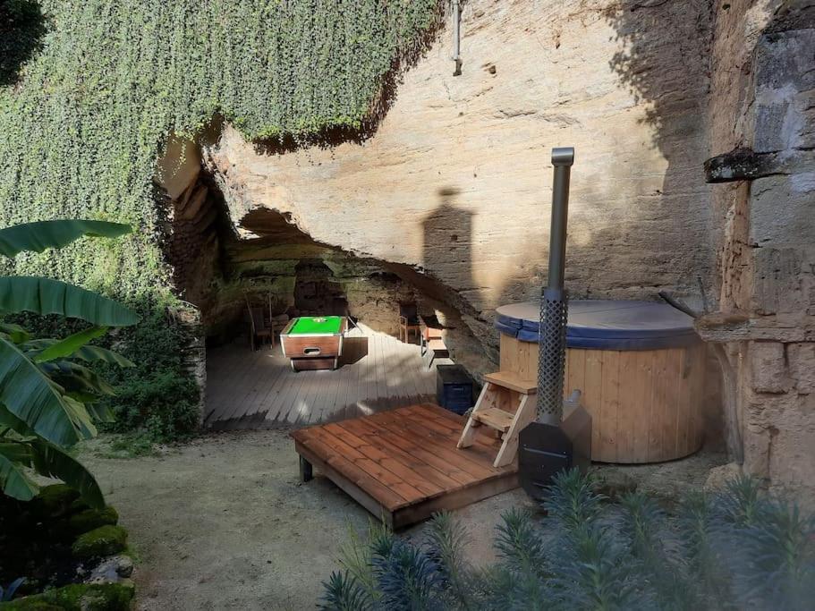 Maison Troglodytique Doue La Fontaine Екстер'єр фото