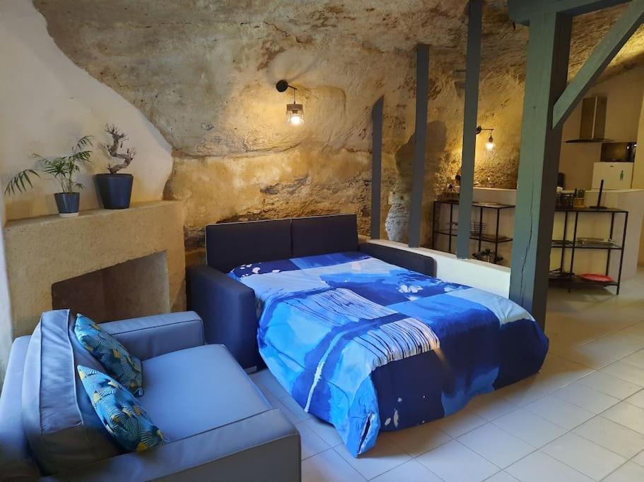 Maison Troglodytique Doue La Fontaine Екстер'єр фото