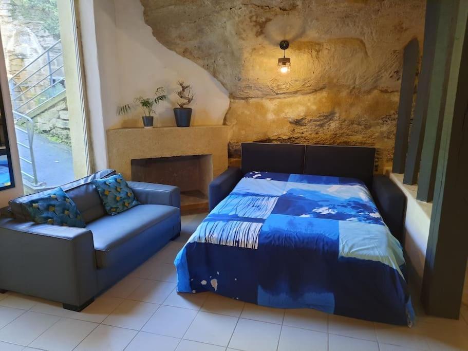 Maison Troglodytique Doue La Fontaine Екстер'єр фото